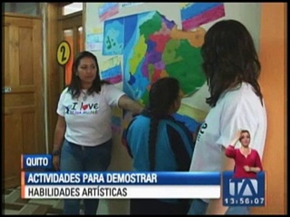 Sinamune organizó actividades para mostrar habilidades artísticas