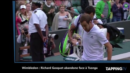 Wimbledon : Richard Gasquet abandonne face à Tsonga