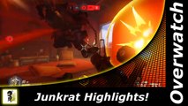 Overwatch: Junkrat highlights and strategies!