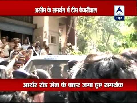 Arvind Kejriwal threatens to sit on protest for jailed cartoonist Aseem