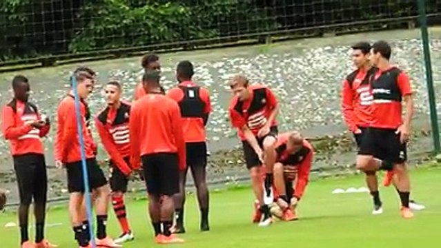 04/07/16 : Séquence d'entraînement du Stade Rennais