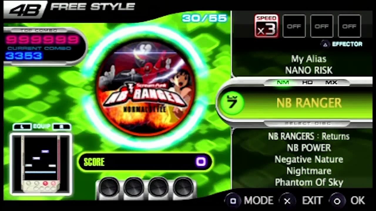 “NB Ranger - M2U“ 4B (NM), 'A+' [DJMAX Portable 2] [FC]