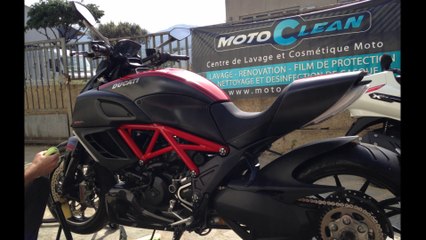 MotoClean 1er centre de lavage et cosmétique moto en Corse à Bastia