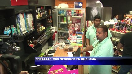 Cerraran mas negocios en Choloma