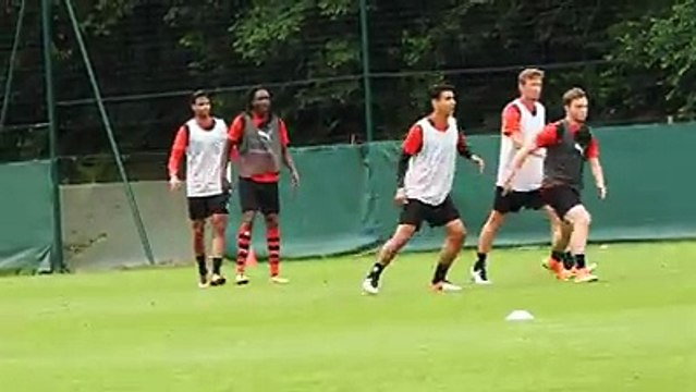 04/07/16 : Séquence d'entraînement du Stade Rennais