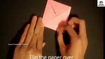 Origami Flower : cara membuat bunga dari kertas lipat origami #19