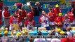 2016 Nathan's Hot Dog Eating Contest Joey Chestnut Takes Back Title with Record Breaking 70 Hot Dogs