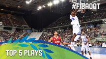 Top 5 Plays - Day 1 - 2016 FIBA Olympic Qualifying Tournament