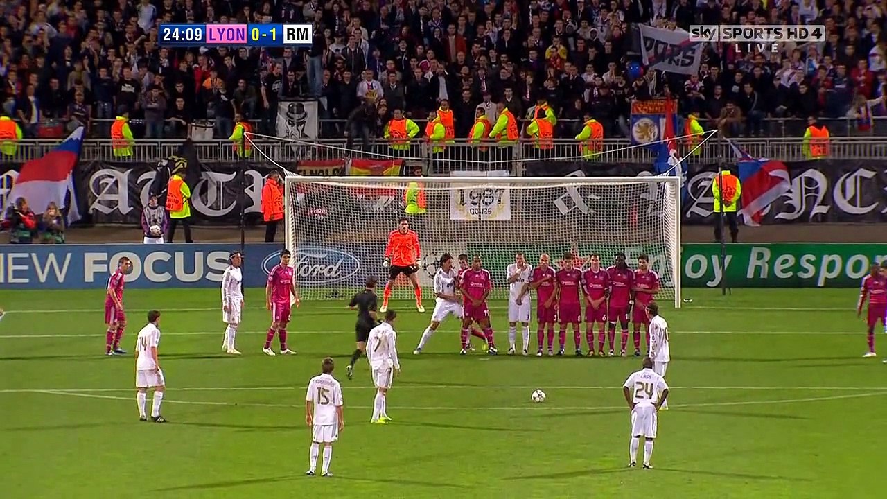 Cristiano Ronaldo Vs Lyon Away 11-12 HD (English Commentary)