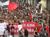 Firenze: corteo studenti sciopero 10 ottobre