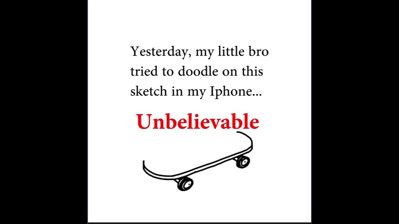 DIY How to draw on the sketch of SCOOTER
