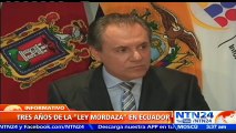 Ley Mordaza en Ecuador ha aplicado más de 560 sanciones a quienes buscan silenciar a los medios del país