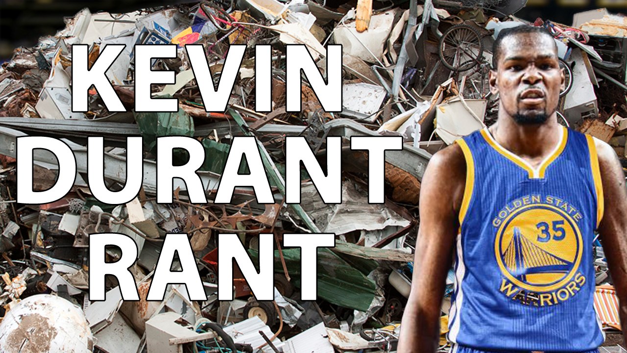 KEVIN DURANT SIGNS WITH THE GOLDEN STATE WARRIORS RANT! KEVIN DURANT IS TRASH!