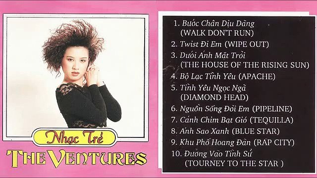 Album The Ventures | Guitar Triệu Thanh | Album xưa