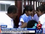 Rafael Correa visitó Portoviejo
