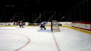 Lowell Devils Jeff Frazee stops 28 shots to beat the Bruins November 7, 2009