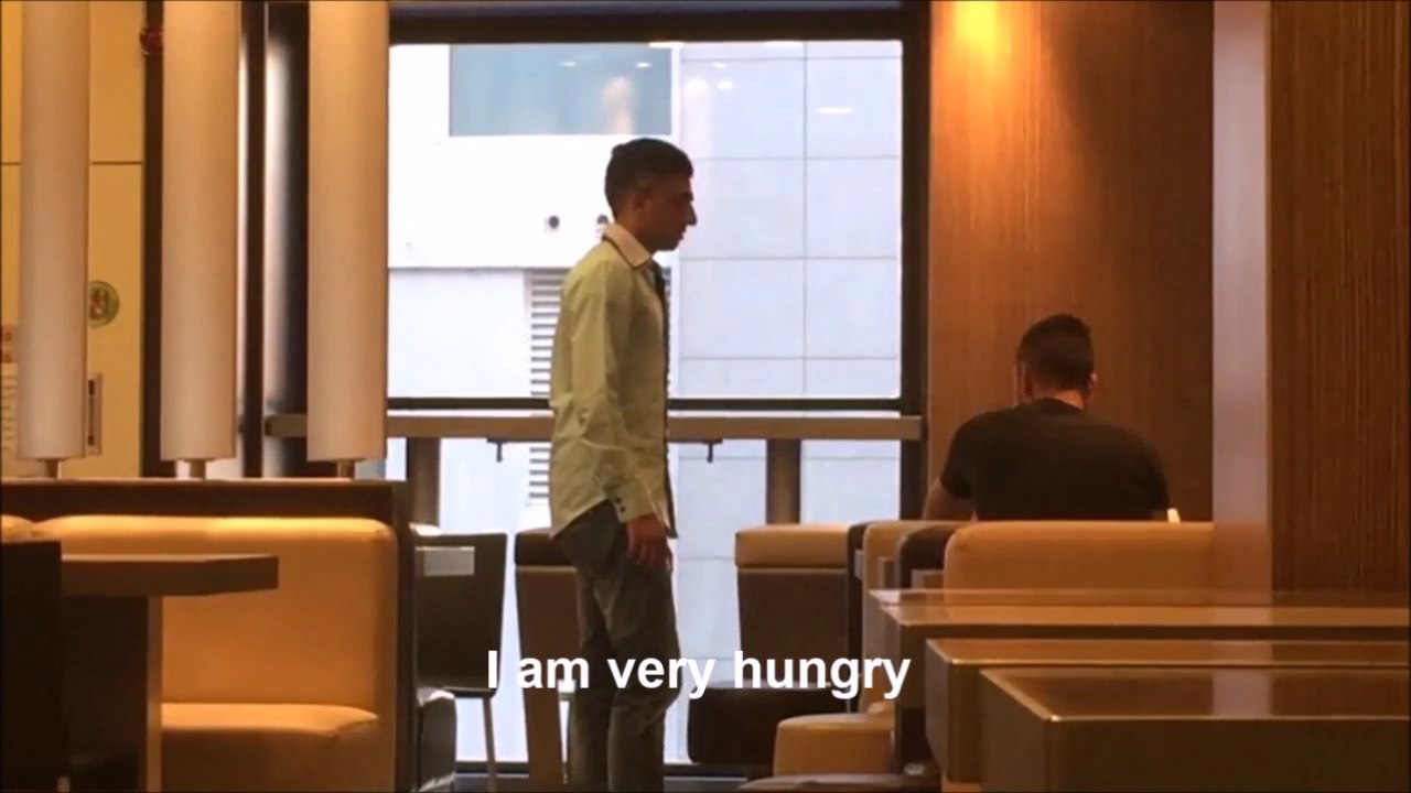 This will change the way you think, Homeless asking for food Experiment Italy