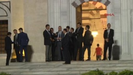 Erdoğan Bayram Namazı İçin Mimar Sinan Camii'ne Geldi