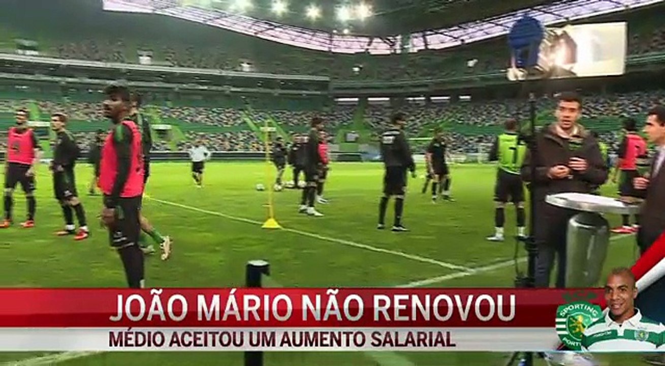 João Mário não renovou com o Sporting