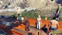 Annoying Orange - GTA V: Bigfoot Dance Party!