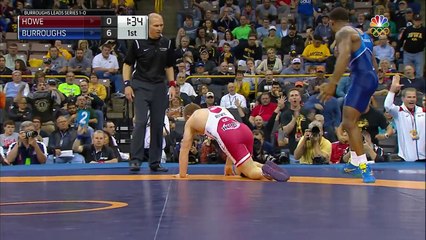 Olympic Wrestling Trials | Andrew Howe vs Jordan Burroughs, Match 2 | Full Match