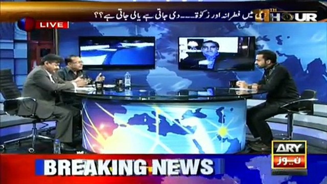 Waseem Badami Grilled Salman Baloch of MQM When He criticize PTI & Imran Khan.