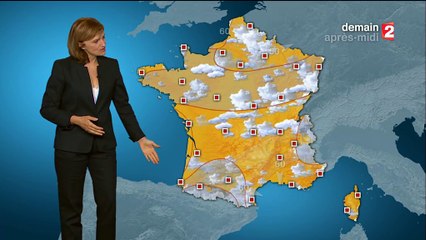 Prévision météo présentée par Valérie Maurice du 05 juillet  2016