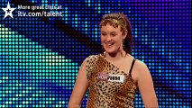 Ashleigh and Pudsey - Britain's Got Talent 2012 audition - UK version -