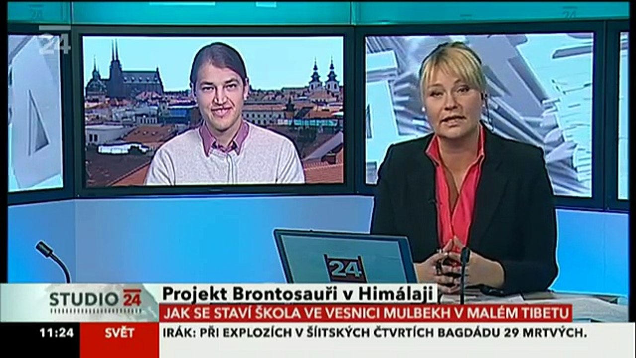 Brontosauři v Himálajích na ČT 24