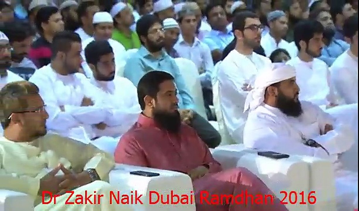 Dr Zakir Naik Ramadan Question And Answer In Dubai  Jun 17 2016