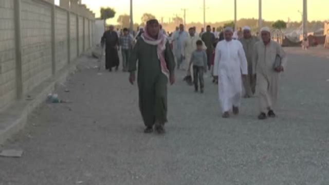 Çadır Kentte Bayram Namazı