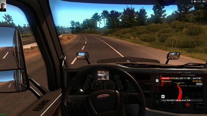 ATS Multiplayer Peterbilt 579 ile Truckee-Nogal Seferi (Müzikli)