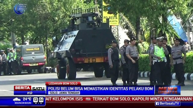 Polri Terjunkan Tim Identifikasi untuk Pelaku Bom Bunuh Diri