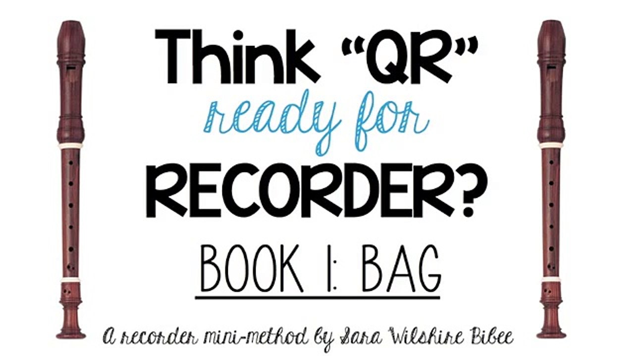 QR Recorder Book 1 Mind Bending Rhythm #15
