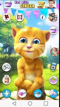Talking Ginger 2 - Free Game for iOS: iPhone iPad iPod, Android movie