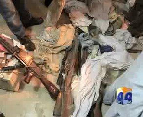 Intelligence agencies raid in Kauser town Malir Karachi