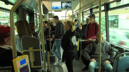 Le bus gratuit week-end et jours fériés.