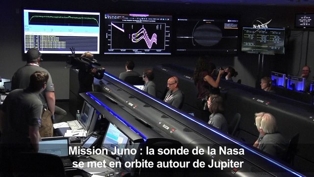 Succès de la Nasa: Juno se met en orbite autour de Jupiter
