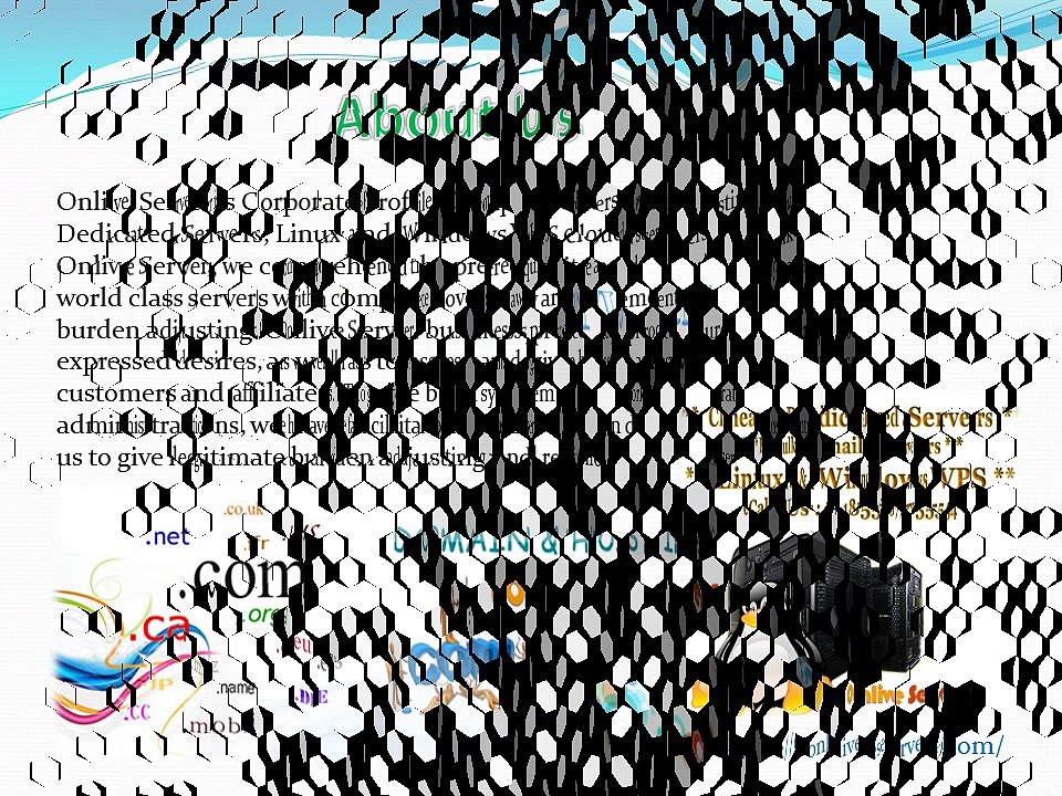 Onlive Server, Web Hosting, VPS Hosting, Dedicated Servers