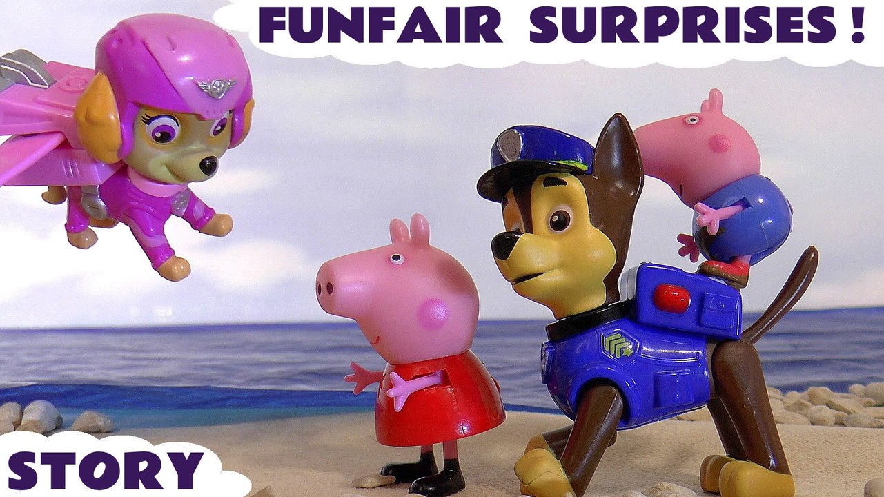 FUNFAIR SURPRISES --- Join the Paw Patrol pups with Peppa Pig as they take a trip to the Funfair and open surprise Mashems, Featuring Chase and Skye from Paw Patrol, Thomas and Friends and many more family fun toys