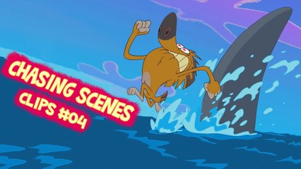 Zig & Sharko - Chases Clips #4  _ HD