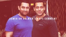 Aamir Khan reacts to Salman Khan's Rape Comment