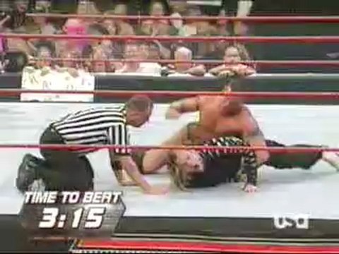 Randy Orton vs Jeff Hardy Beat the Clock match