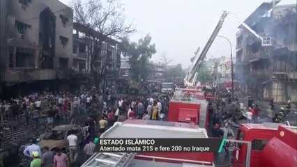 Chega a 215 o número de mortos em ataque no Iraque