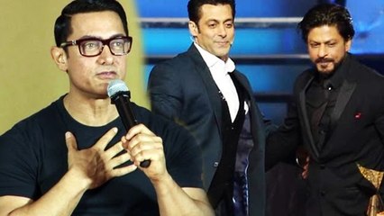 Aamir Khan Feels Like WAITER In Front Of Salman & Shahrukh