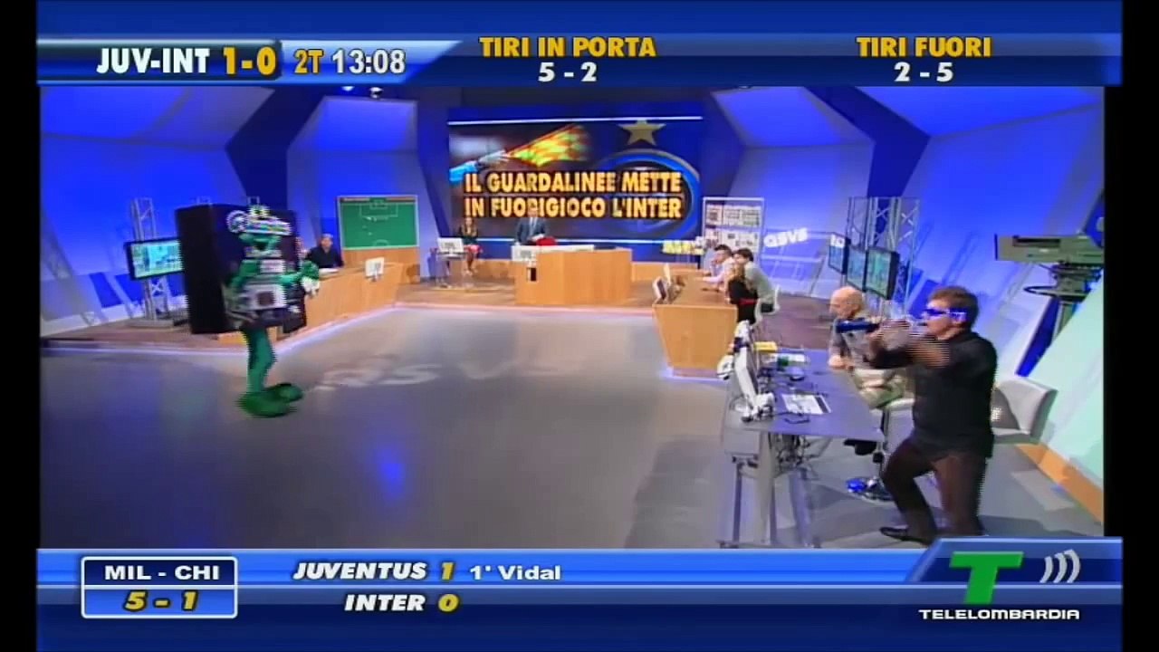 QSVS - il momento dei gol di Juventus - Inter 1 - 3 (TopCalcio24/TeleLombardia)
