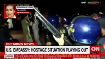 DHAKA BANGLADESH ATTACK  HOSTAGE SITUATION AS GUNMEN BATTLE POLICE - JULY 1, 2016