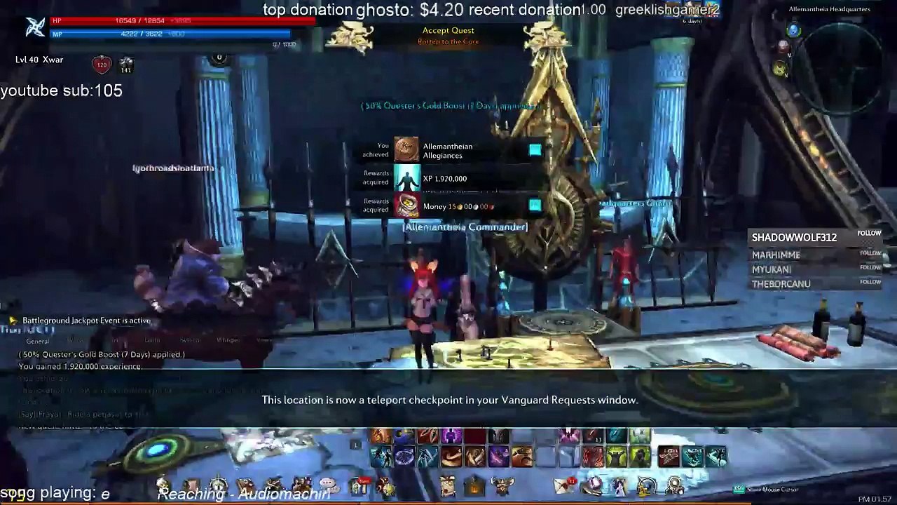 lvl ninja on Mount Tyrannas server :) (168)