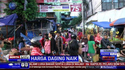 Meski Mahal, Ayam dan Daging di Pasar Ludes Terjual