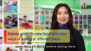Healthy eating for 6 to 24 month old children: Session 5 of Getting Started - English